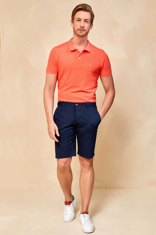 ALTEANO BERMUDA SHORTS - NAVY - 3