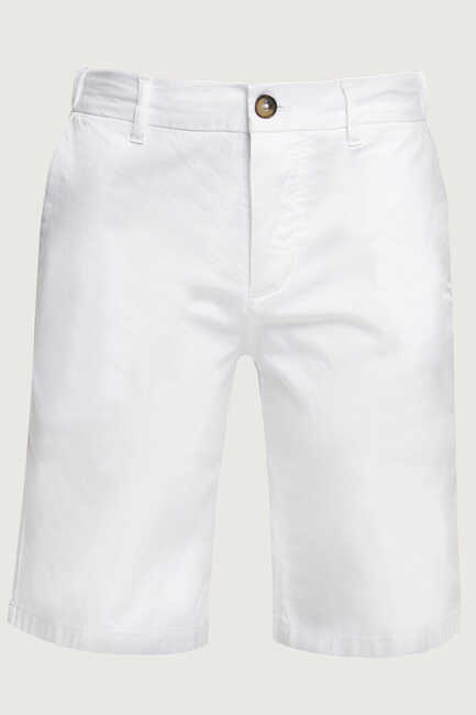 ALTEANO BERMUDA SHORTS - WHITE - SMILE (1)