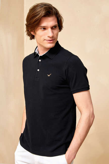 BARBADOS POLO - BLACK - Thumbnail