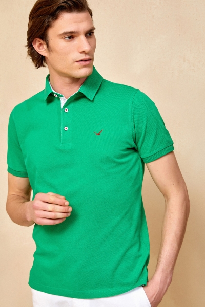 SMILE - BARBADOS POLO - DARK GREEN