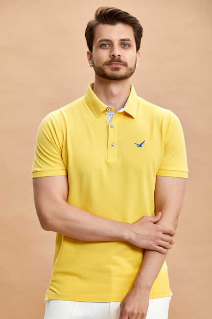 BARBADOS POLO - YELLOW - SMILE (1)