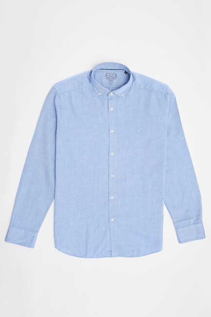 BAYPORT OXFORD SHIRT - LIGHT BLUE - SMILE (1)