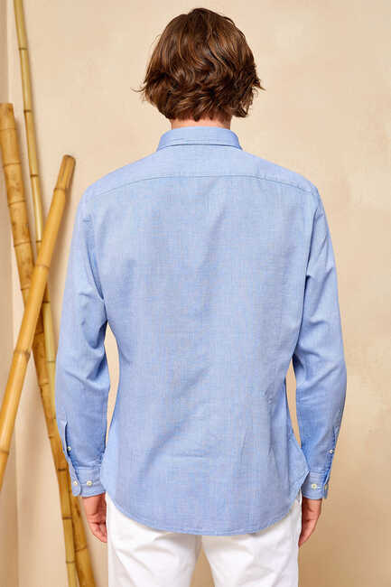 BAYPORT OXFORD SHIRT - LIGHT BLUE - Thumbnail