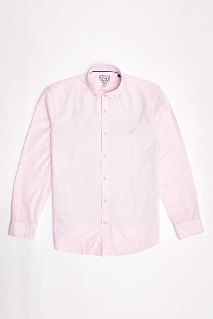 SMILE - BAYPORT OXFORD SHIRT - PİNK (1)