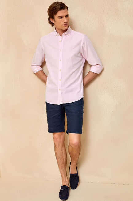 BAYPORT OXFORD SHIRT - PİNK - Thumbnail