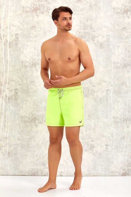 Neon Green Swim Shorts 