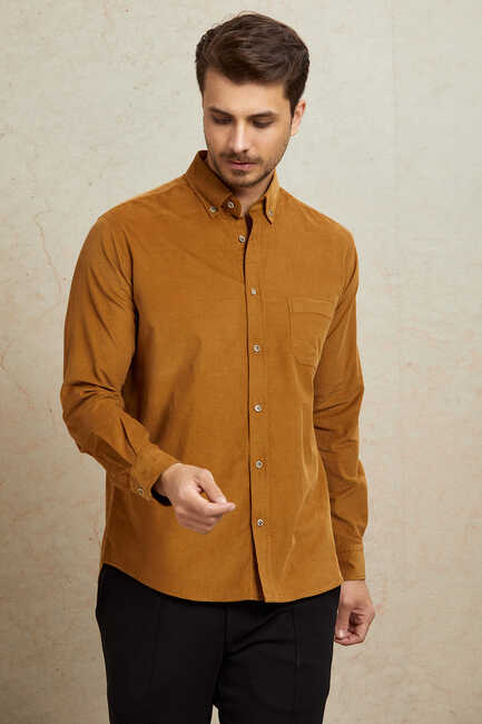 Mustard 100% Cotton Shirt 