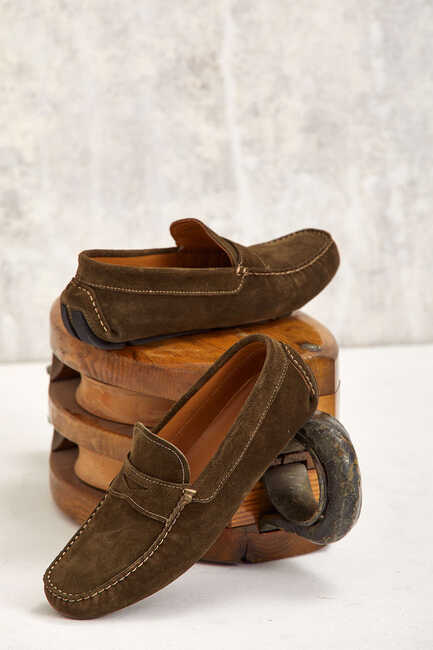 Brown Loafer Shoes Kahverengi