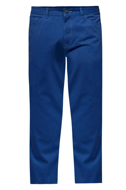 SMILE - CARVALHO 5 POCKET PANTS - NAVY (1)