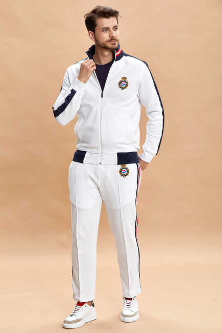 White Sweatshirt Beyaz