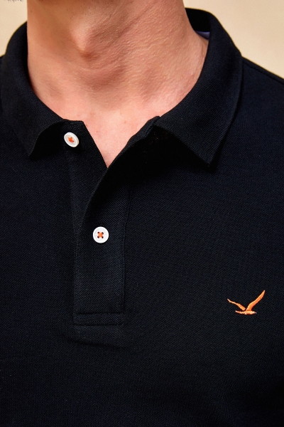 CAYMAN POLO - BLACK - Thumbnail