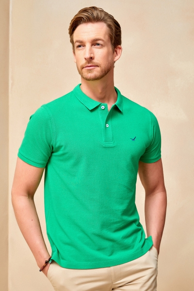 SMILE - CAYMAN POLO - DARK GREEN