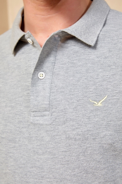 CAYMAN POLO GREY MELANGE - Thumbnail