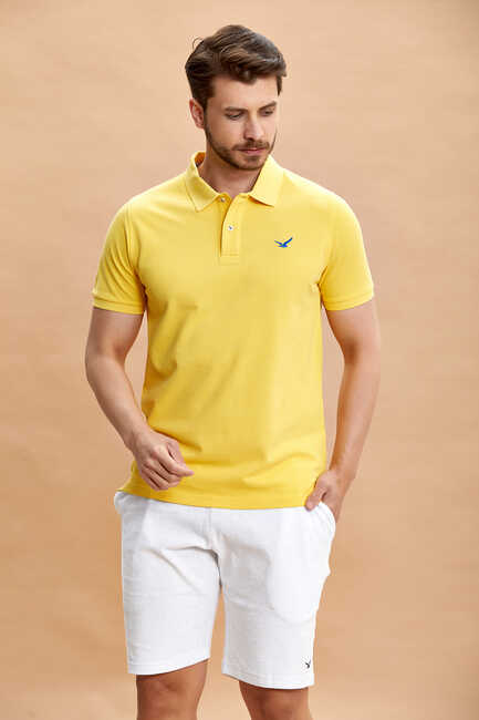 SMILE - CAYMAN POLO - YELLOW (1)