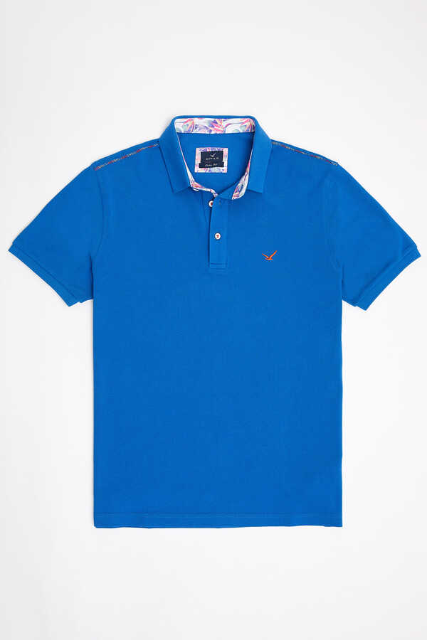 CIELO BIG SIZE SAX MAN POLO T-SHIRT - 2