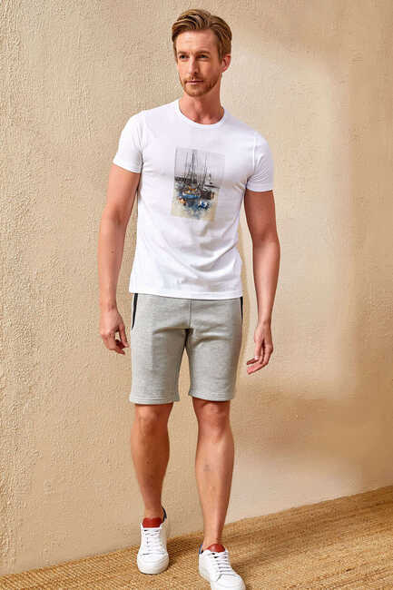 CURACAO MAN T- SHIRT - WHITE - Thumbnail