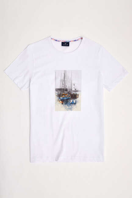 SMILE - CURACAO MAN T- SHIRT - WHITE (1)