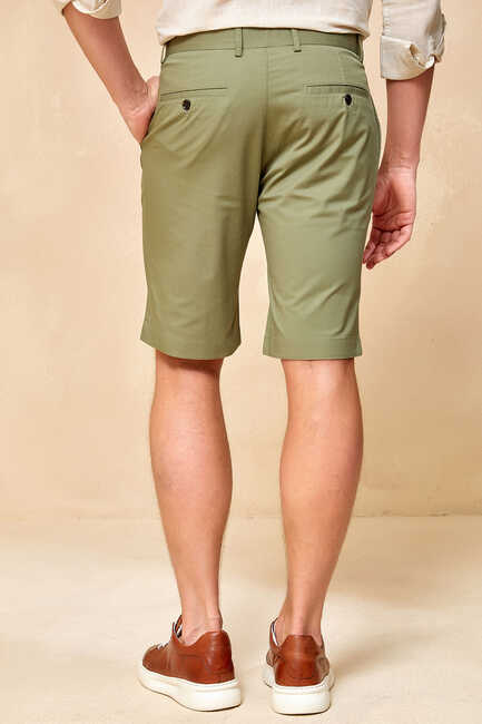 CUSCO BERMUDA SHORTS - GREEN - Thumbnail