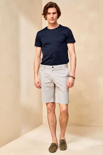 CUSCO BERMUDA SHORTS - GREY - Thumbnail