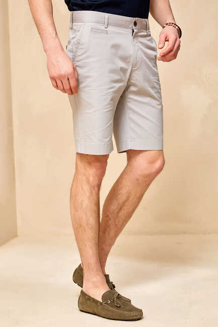 CUSCO BERMUDA SHORTS - GREY - Thumbnail