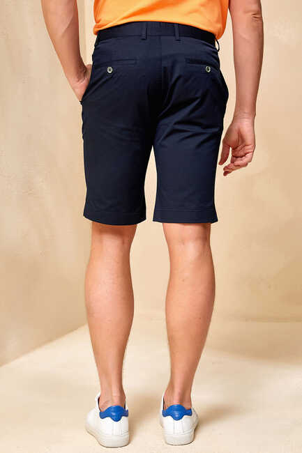 CUSCO BERMUDA SHORTS - NAVY - Thumbnail