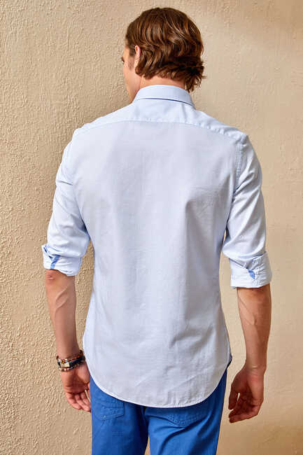 DELOSS SHIRT - BLUE - Thumbnail