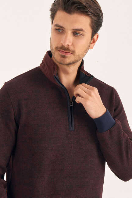 Bordo Polo Sweatshirt - SMILE (1)