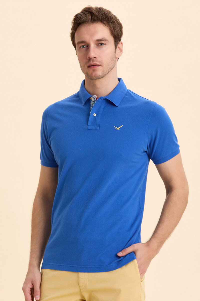 Sax %100 Pamuk Polo Tişört