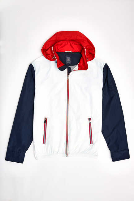 FRIAR MAN HOODY JACKET NAVY - WHITE - SMILE (1)