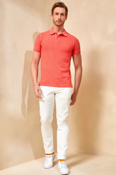 GARMENTO POLO - CORAL - Thumbnail