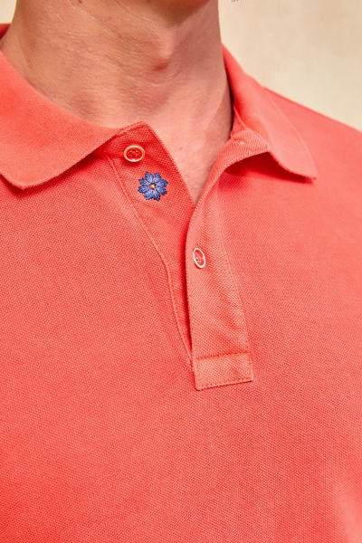 SMILE - GARMENTO POLO - CORAL (1)