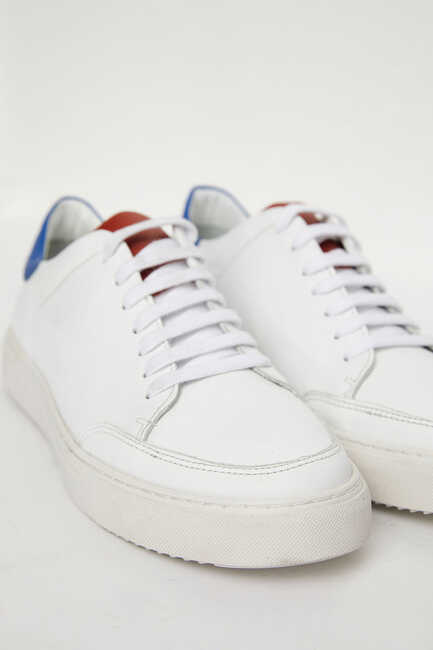 GRENADINES SHOES WHITE - ROYAL - Thumbnail