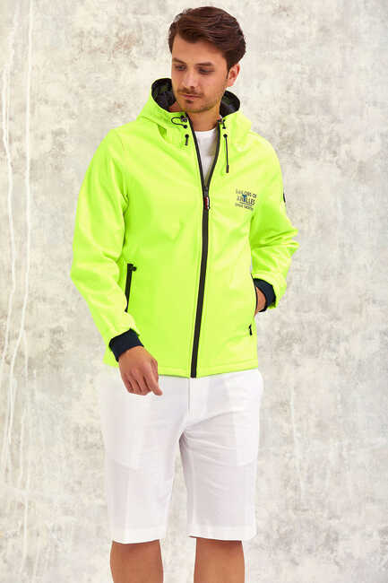 SMILE - HERAMA ERKEK MONT SOFTSHELL - NEON YEŞİL (1)