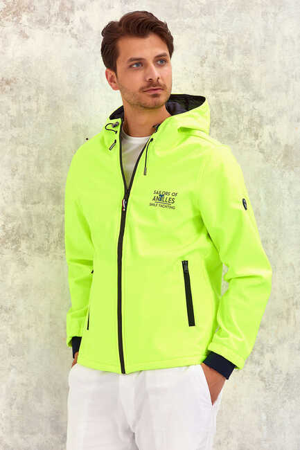 HERAMA ERKEK MONT SOFTSHELL - NEON YEŞİL - Thumbnail