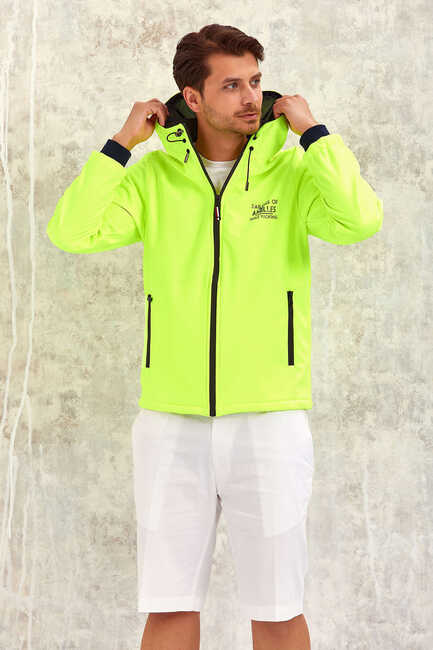 HERAMA ERKEK MONT SOFTSHELL - NEON YEŞİL - Thumbnail