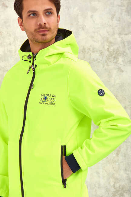 HERAMA ERKEK MONT SOFTSHELL - NEON YEŞİL - Thumbnail