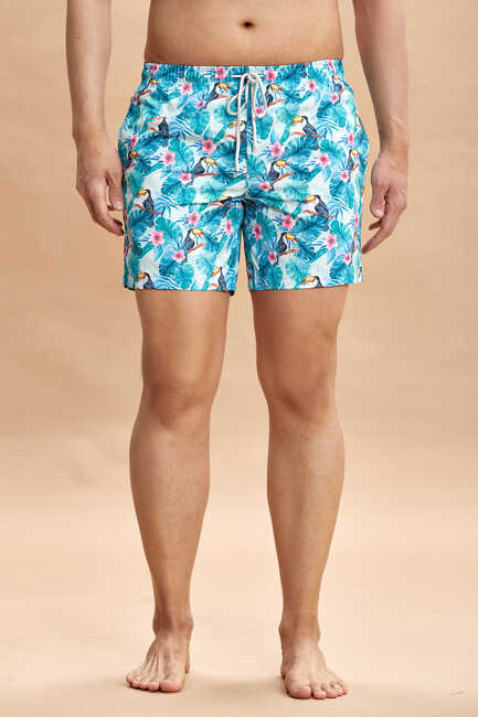 Turquoise Swim Shorts Turquoise