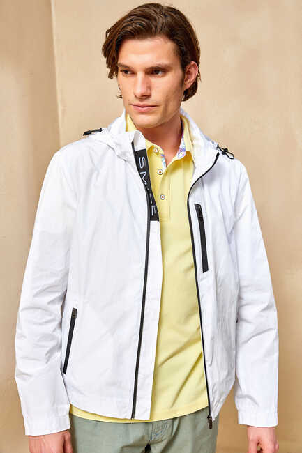 SMILE - JAY SAILOR JACKET - WHITE