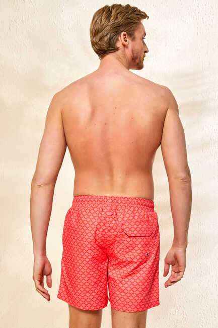 KAILU MAN SWIM SHORTS - CORAL - Thumbnail