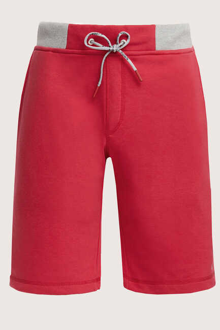 SMILE - KNIP SWEAT SHORT - FUSHIA (1)