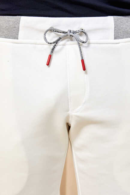 KNIP SWEAT SHORT - OFF WHITE - Thumbnail