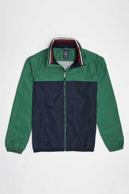 LAURI MARINE JACKET GREEN - NAVY - SMILE (1)