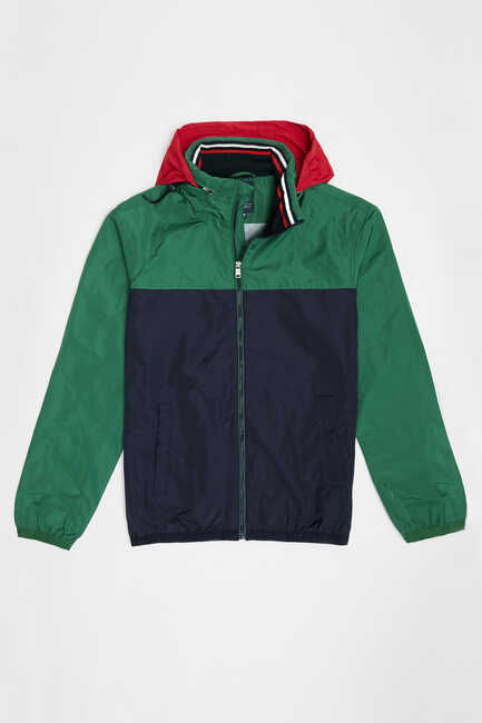 LAURI MARINE JACKET GREEN - NAVY - Thumbnail