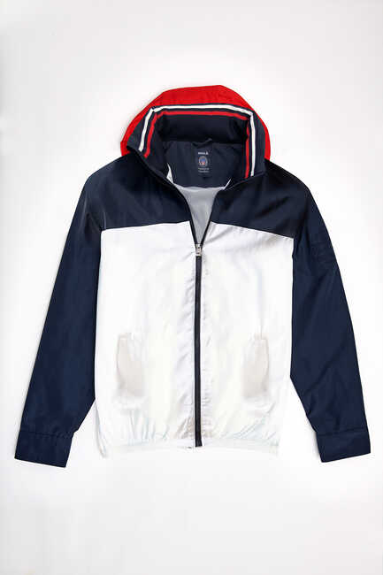 SMILE - LAURI MARINE JACKET WHITE- NAVY (1)