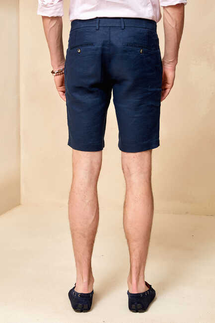 LINERO JOGGER BERMUDA - NAVY - Thumbnail