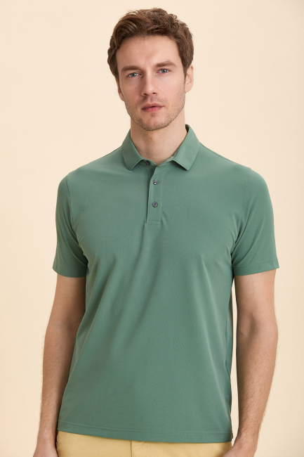 Green Polo T-Shirt Green
