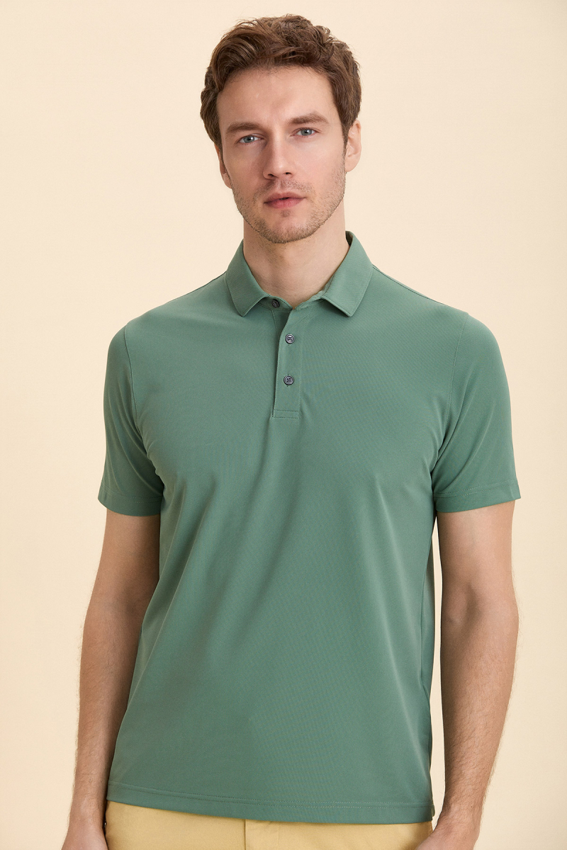 Green Polo T-shirt