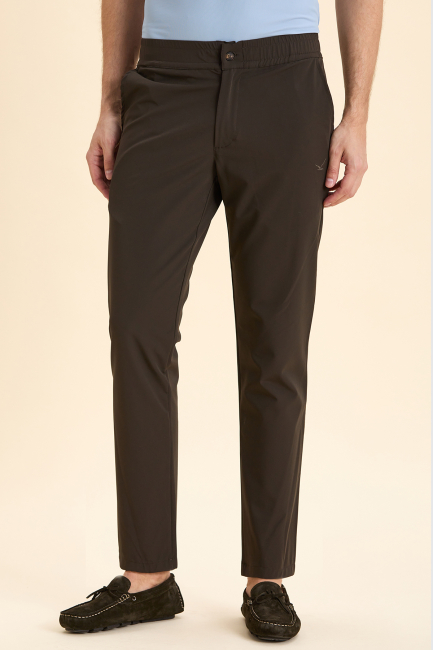 Brown Casual Trousers Kahverengi