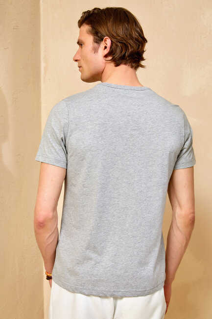 MARTIN MAN T- SHIRT - GREY MELANGE - Thumbnail