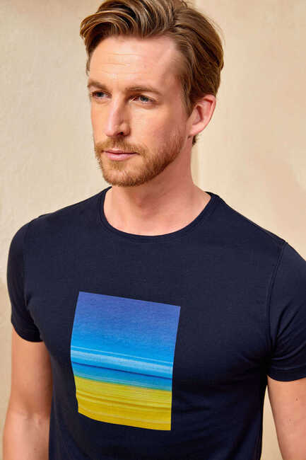 MARTIN MAN T- SHIRT - NAVY - Thumbnail